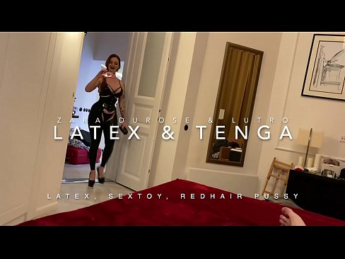 ❤️ Redheaded น้องสาวต่างบุพการี in latex costume fucked by stepbrother ☑ แค่โป๊ ที่เรา